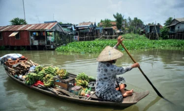 marche flottant chau doc