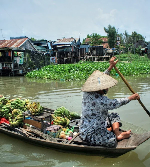 marche flottant chau doc
