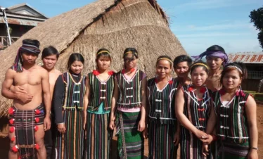 village de minorités Phnong