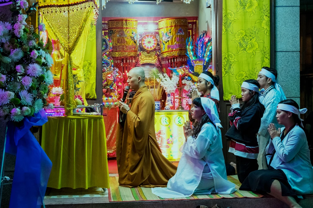 Funérailles traditionnelles au Vietnam 1_