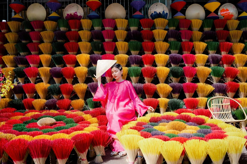 chapeau conique à Hue 7_