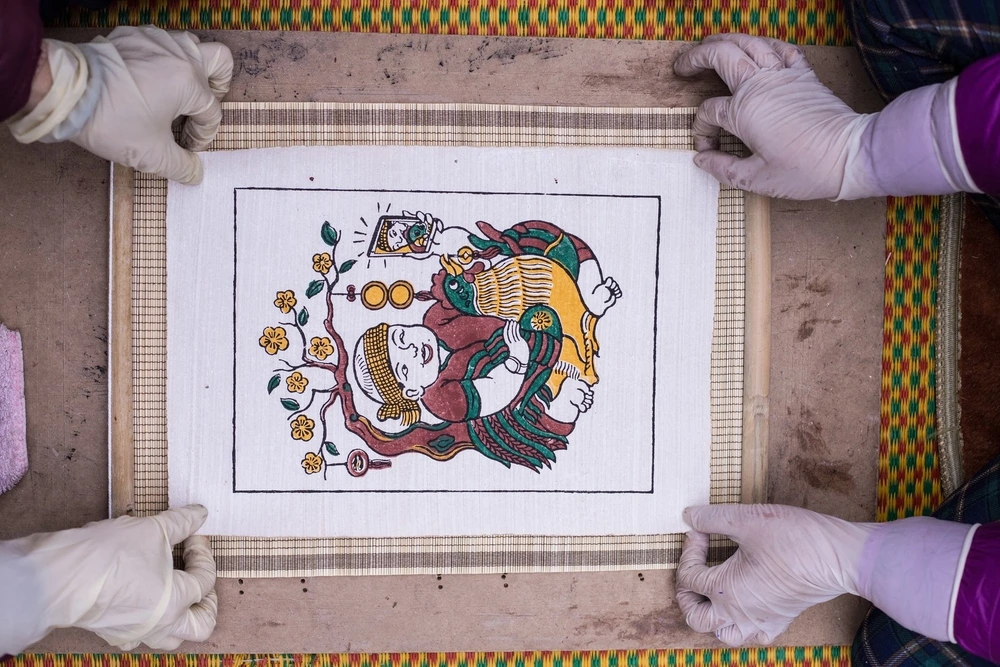 peinture folklorique Dong Ho 3_