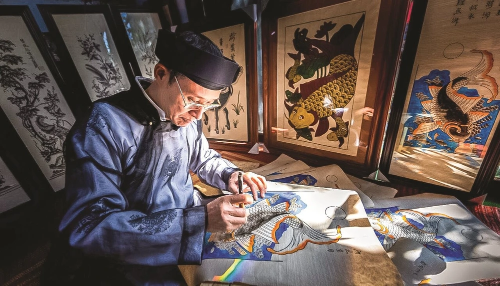 peinture folklorique Dong Ho 6_