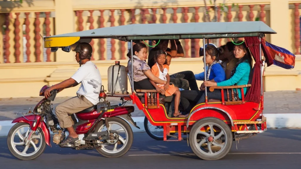 tuk tuk cambodge
